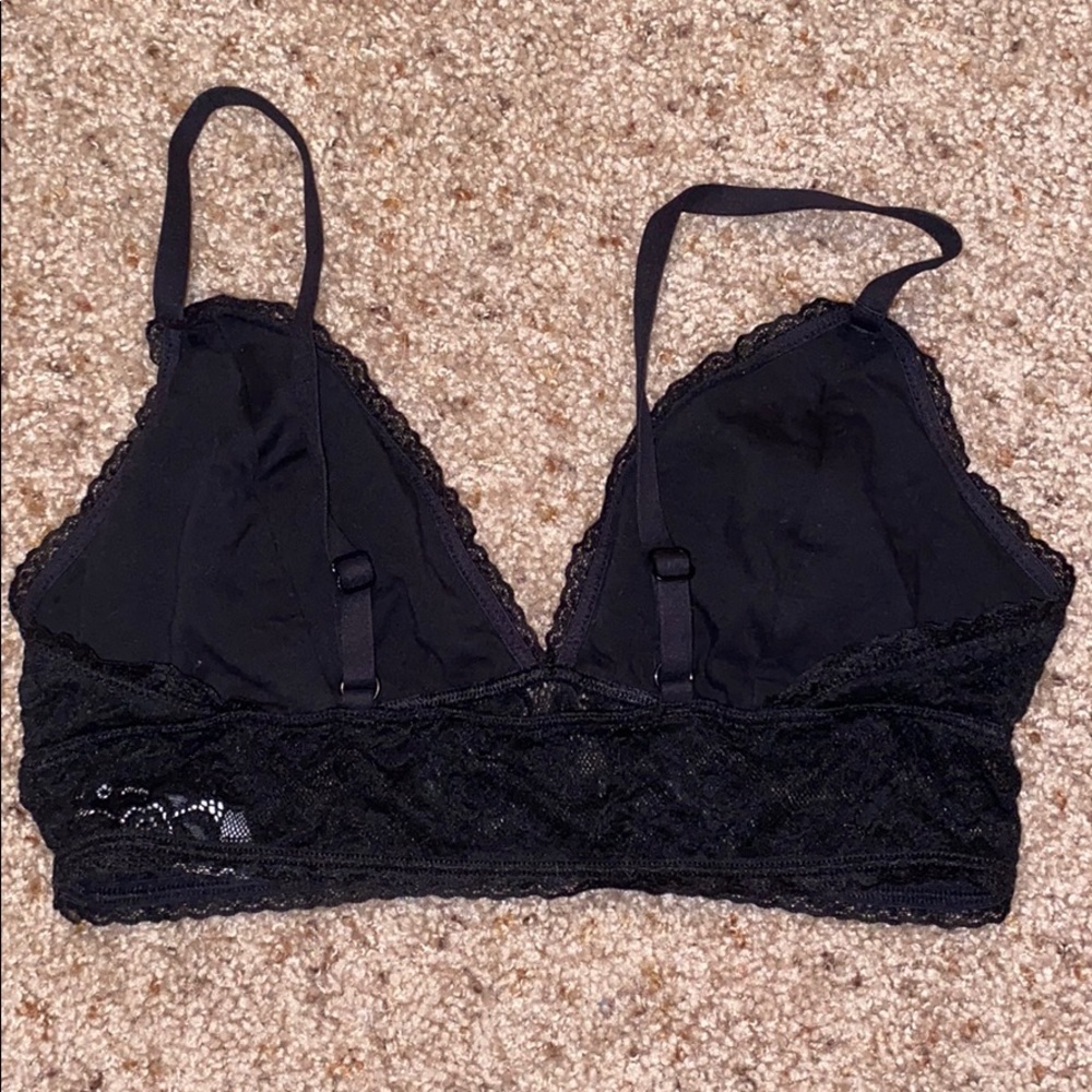 ⚡️3/$18⚡️ Black bralette! - Picture 3 of 4